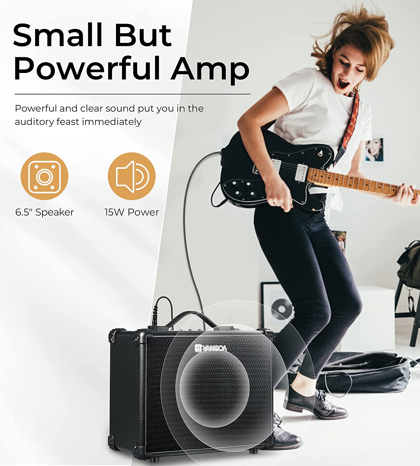 Electric sales guitar speaker