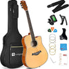 [available on Amazon]Vangoa Acoustic Guitar Kit for Beginner 41 Inch Cutaway Right Hand