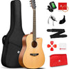 [available on Amazon]Vangoa VG-1 Matte Acoustic Guitar 41 Inch Right Hand Natural