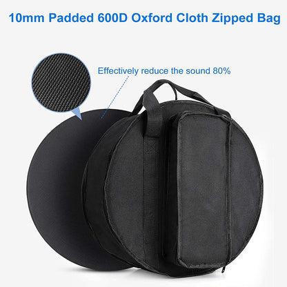 Vangoa Snare Drum Kit 14" x 5.5" with 10mm Padding Carry Bag