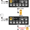 [available on Amazon]Vangoa VSM08 Guitar Pedal Power Supply 8 DC Output Guitar Power Supply with Adjustable Voltage for 9V/12V Effect Pedal