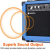 [available on Amazon]Vangoa Electric Guitar Amp 10W Blue