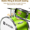 [available on Amazon]Vangoa Kids Drum Set 14 Inch Green 3 Piece Drum Set