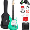 [🇺🇸]Vangoa 39 Inch Electric Guitar Beginner Kit Green