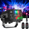 [🇺🇸]Vangoa YSH401 2 in 1 Portable Stage Party Lights Sound Activated USB Powered 60 Patterns