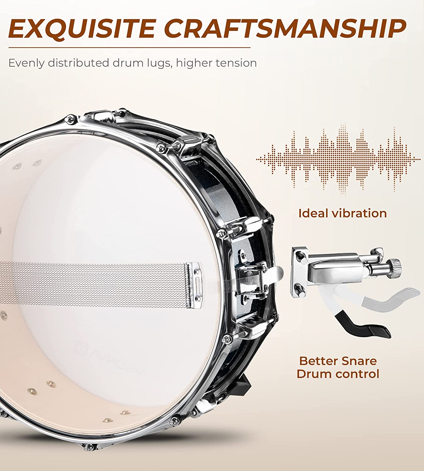 Vangoa outlet snare drum