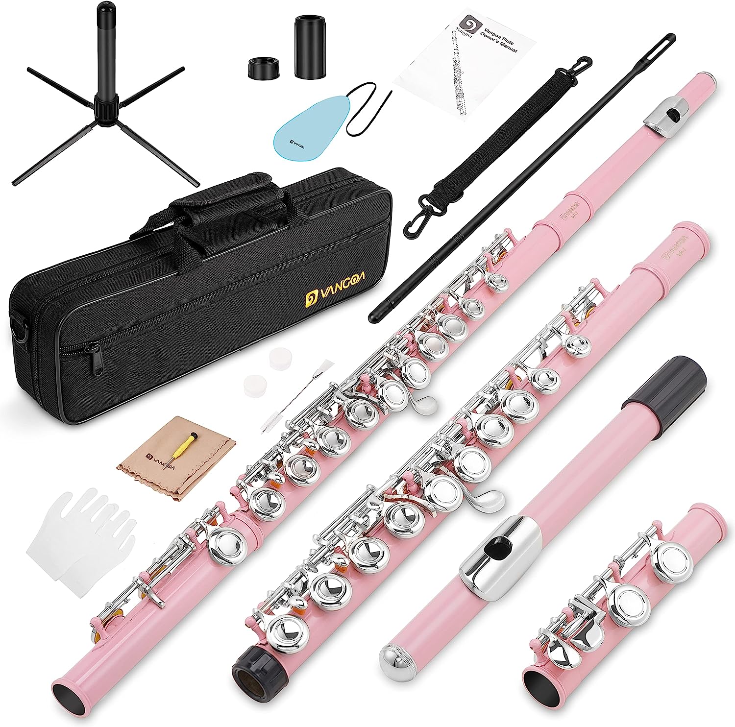 Pink flute top