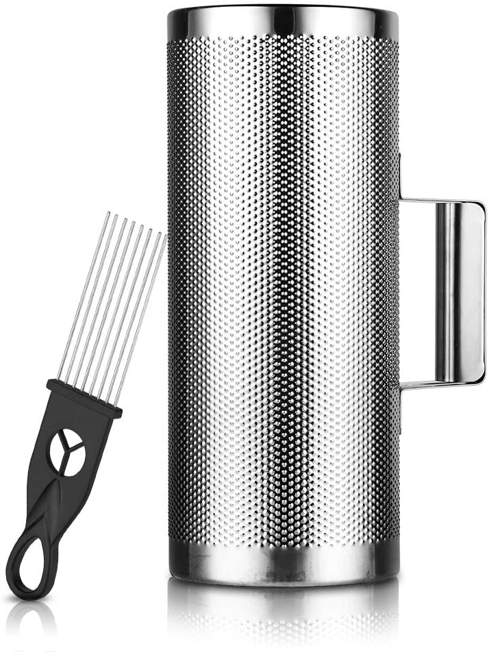 Metal Guiro Stainless Steel with Scraper - Vangoa