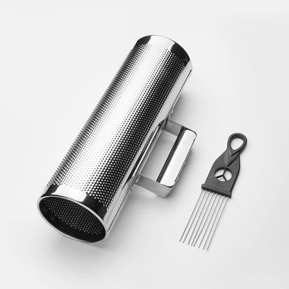 Metal Guiro Stainless Steel with Scraper - Vangoa