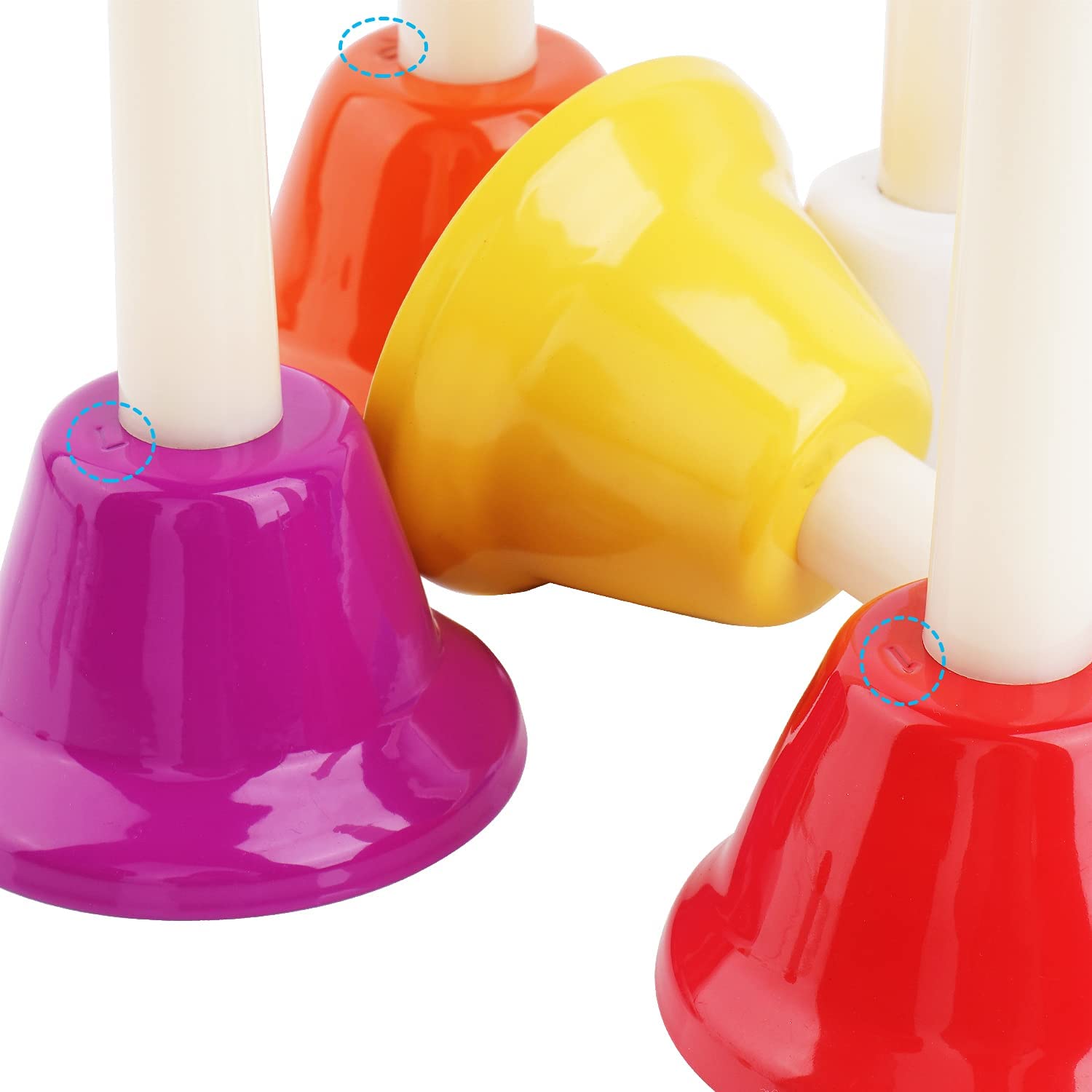 Vangoa Hand Bells Set 8 Note Musical Bells - Vangoa