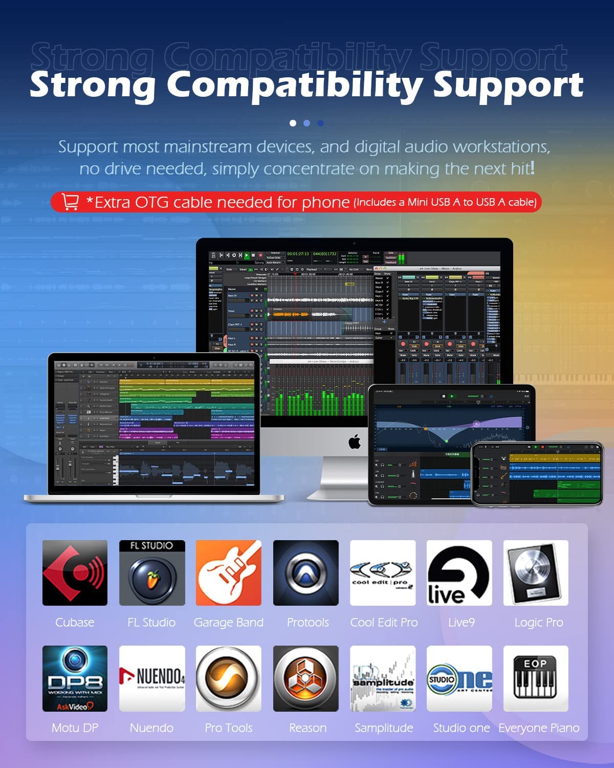 Vangoa MIDI Keyboard Controller 25 Keys - Vangoa